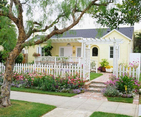 cottage-front-yard-landscaping-ideas-46_7 Вила преден двор идеи за озеленяване