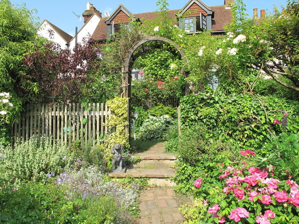 cottage-garden-arches-03 Вила градина арки