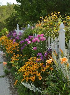 cottage-garden-fence-ideas-58_11 Вила градина ограда идеи