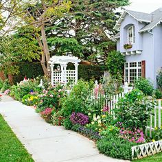 cottage-garden-fence-ideas-58_8 Вила градина ограда идеи