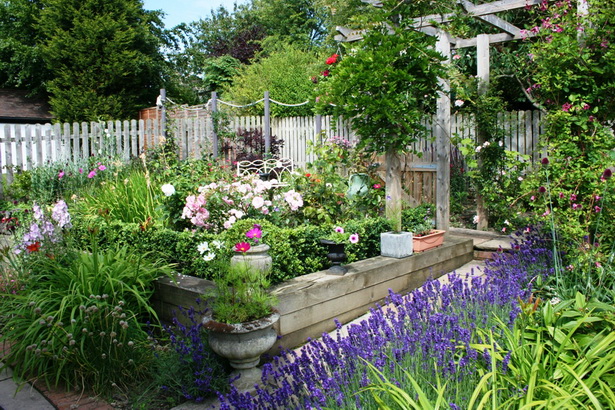 cottage-garden-landscape-design-ideas-92_18 Вила градина идеи за ландшафтен дизайн