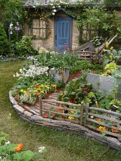 cottage-kitchen-garden-75_2 Вила кухня градина