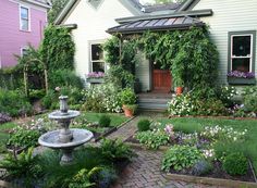 cottage-landscaping-front-yard-12_17 Вила озеленяване преден двор