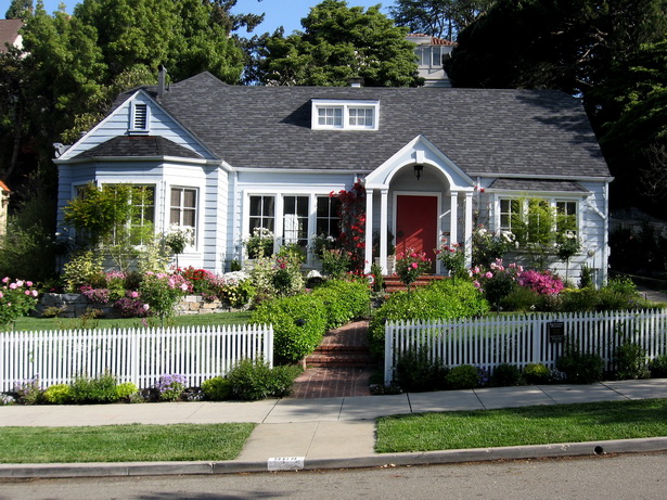 cottage-style-front-yard-landscaping-57 Вила стил преден двор озеленяване