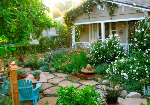 cottage-style-front-yard-landscaping-57_10 Вила стил преден двор озеленяване