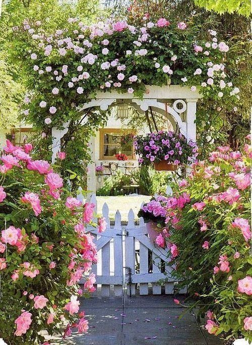 cottage-style-garden-67_19 Вила стил градина