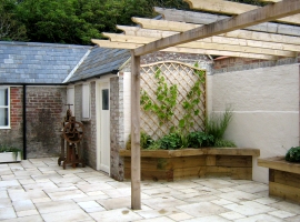 courtyard-garden-design-ideas-27_10 Двор градина дизайн идеи