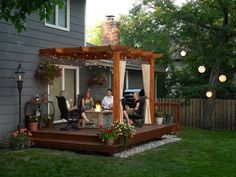 deck-and-patio-ideas-for-small-backyards-14 Палуба и вътрешен двор идеи за малки дворове