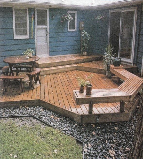 decks-and-patios-for-small-yards-30_19 Палуби и вътрешни дворове за малки дворове