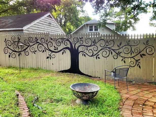 decorate-backyard-fence-91_8 Украсете задния двор ограда