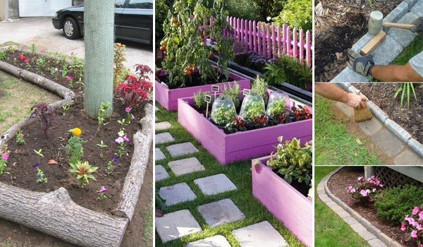 decorative-garden-edging-ideas-55_14 Декоративни градински идеи за Кант