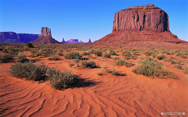 Пустинен пейзаж