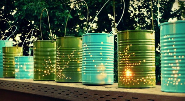 Направи си сам идеи за градинско осветление