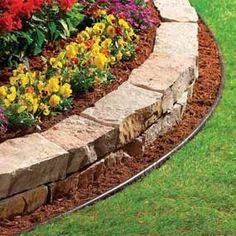 edging-flower-beds-with-stone-25_3 Кант цветни лехи с камък
