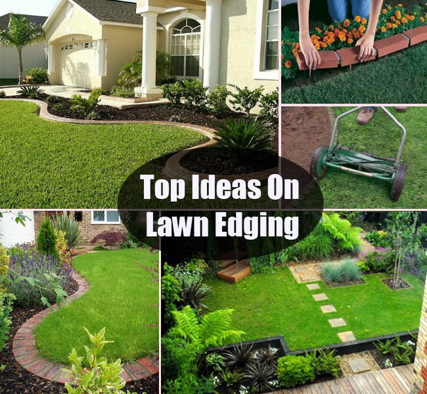 edging-ideas-for-lawns-72_11 Кант идеи за тревни площи