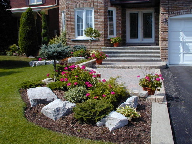 examples-of-front-yard-landscaping-31_4 Примери за озеленяване на предния двор