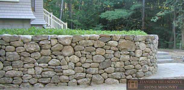 fieldstone-retaining-wall-27 Подпорна стена