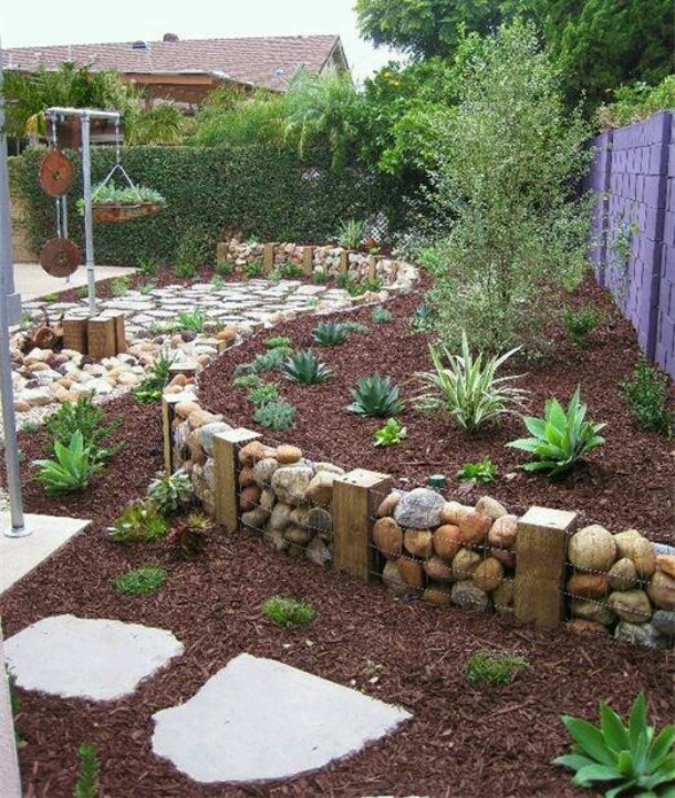 flower-bed-designs-with-rocks-45_2 Цветни лехи с камъни