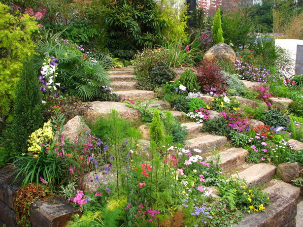 flower-gardens-with-rocks-88_14 Цветни градини с камъни