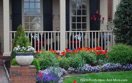 front-porch-garden-ideas-31_6 Фронтална веранда градински идеи