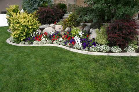 front-yard-flower-bed-landscaping-ideas-91 Преден двор цветна леха идеи за озеленяване