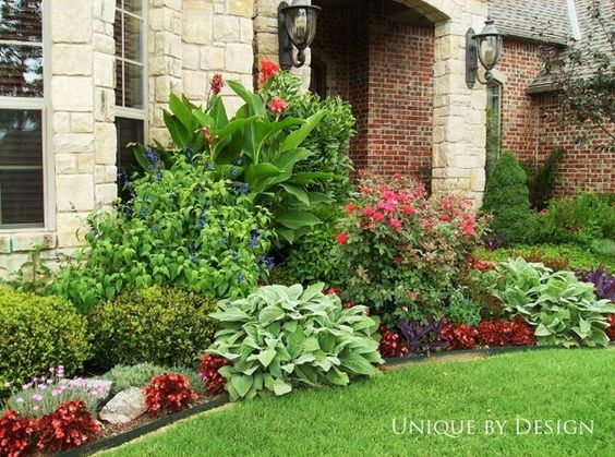 front-yard-flower-bed-landscaping-ideas-91_3 Преден двор цветна леха идеи за озеленяване
