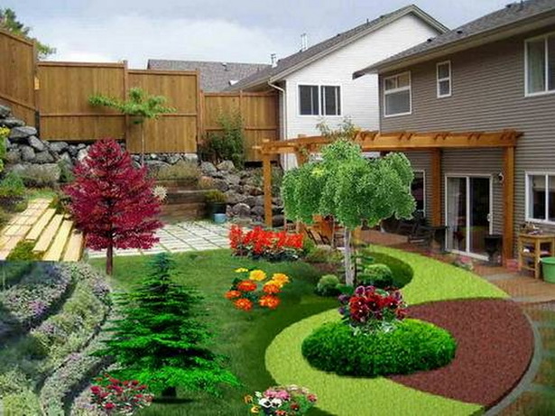 front-yard-garden-landscaping-ideas-12_13 Преден двор градина идеи за озеленяване