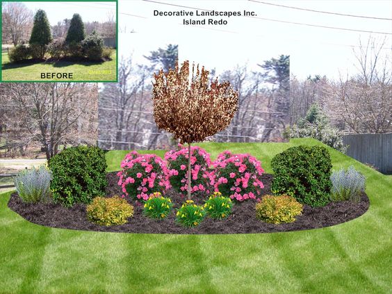 front-yard-island-landscaping-ideas-87_4 Фронт двор остров идеи за озеленяване