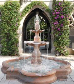 front-yard-landscaping-ideas-water-fountain-74_15 Преден двор озеленяване идеи фонтан