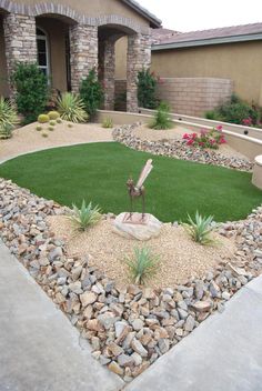 front-yard-landscaping-ideas-with-stones-71 Фронт двор озеленяване идеи с камъни