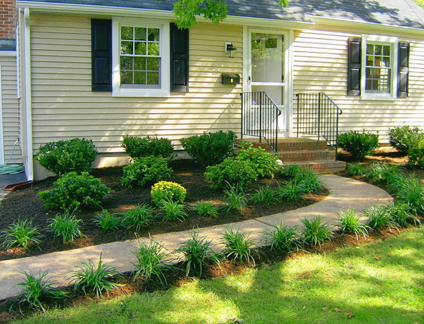 front-yard-landscaping-simple-36_18 Предния двор озеленяване прост