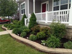 front-yard-planter-landscaping-ideas-34 Фронт двор плантатор озеленяване идеи