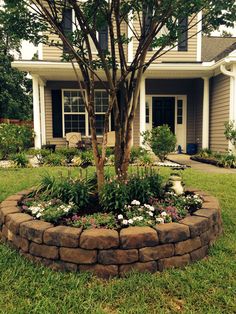 front-yard-tree-landscaping-ideas-26_11 Идеи за озеленяване на предния двор