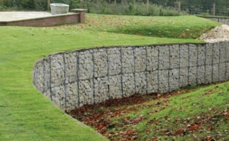 gabion-retaining-wall-50_5 Габионна подпорна стена