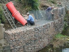 gabion-retaining-wall-50_6 Габионна подпорна стена