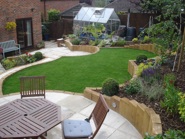 garden-design-for-sloping-garden-ideas-46 Градински дизайн за наклонени градински идеи