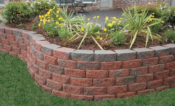 garden-stone-retaining-wall-90 Подпорна стена от градински камък