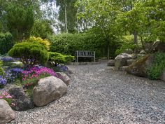 gravel-backyard-landscaping-27_14 Чакъл задния двор озеленяване