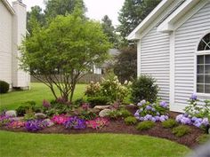 ideas-for-front-yard-flower-beds-39 Идеи за цветни лехи на предния двор