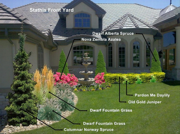 ideas-for-front-yard-flower-beds-39_20 Идеи за цветни лехи на предния двор