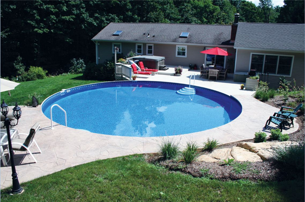 inground-pool-landscaping-ideas-31 Идеи за озеленяване на вътрешен басейн
