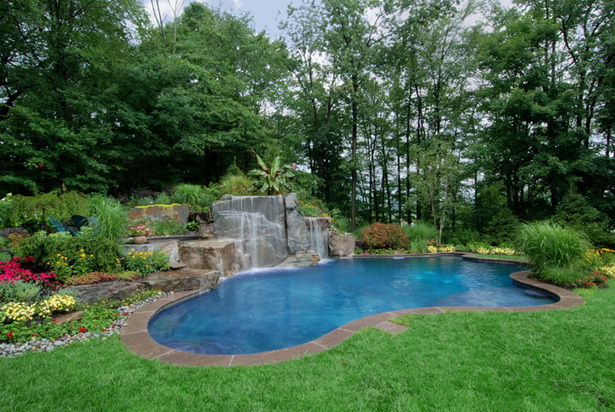 inground-pool-landscaping-ideas-31_19 Идеи за озеленяване на вътрешен басейн