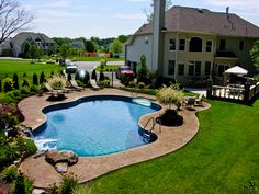 inground-pool-landscaping-52_15 Озеленяване на вътрешен басейн