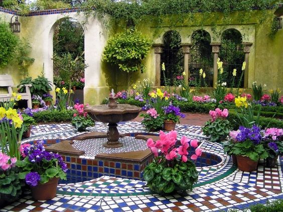 italian-courtyard-garden-design-ideas-79_16 Италиански двор градински дизайн идеи