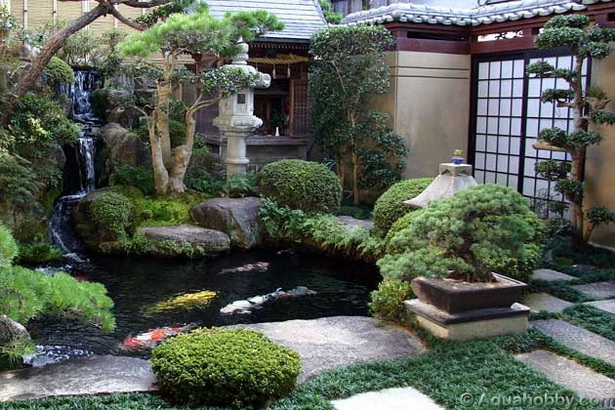 Характеристики на японската градина с вода