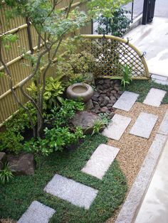 Японски идеи за дизайн на малки градини