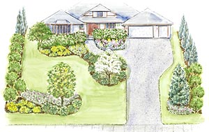 landscape-design-plans-front-yard-60_16 Ландшафтен дизайн планове преден двор