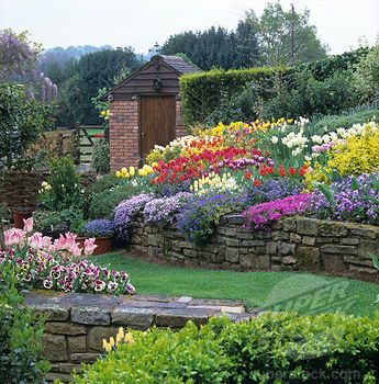 landscaping-a-retaining-wall-88_16 Озеленяване на подпорна стена