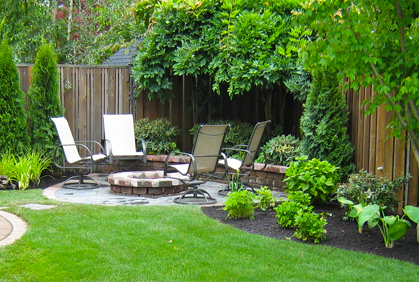 landscaping-a-small-yard-46_13 Озеленяване на малък двор