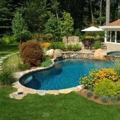 landscaping-around-inground-pool-35_4 Озеленяване около вътрешен басейн